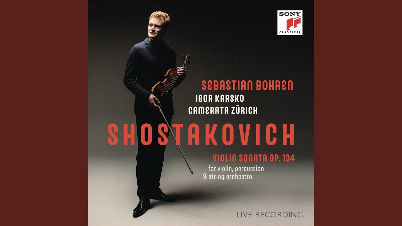 Violin Sonata, Op. 134, Arr. for for Violin, Percussion and String Orchestra: III. Largo -...