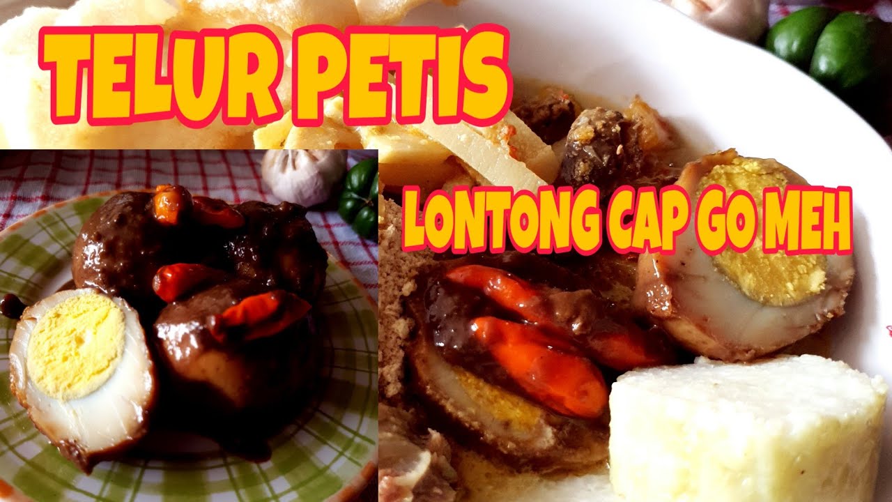 RESEP TELUR PETIS, LONTONG CAP GO MEH #4