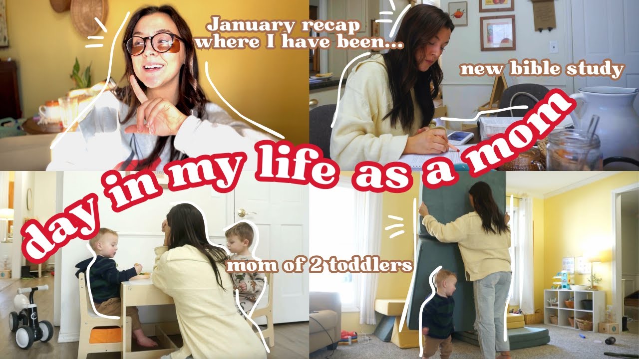 ДЕНЬ ИЗ МОЕЙ ЖИЗНИ В КАЧЕСТВЕ SAHM 💖 краткий обзор за январь