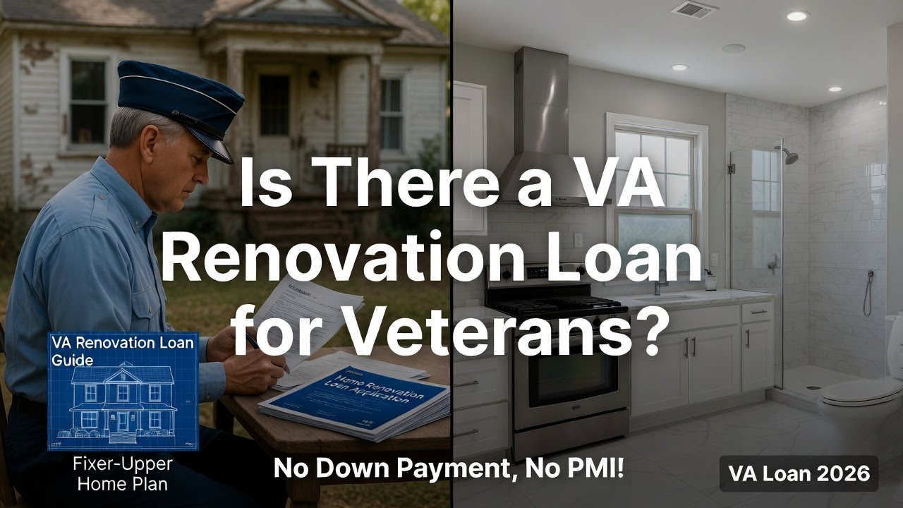 Is There a VA Renovation Loan for Veterans? (Similar to 203k!) 🇺🇸🏠