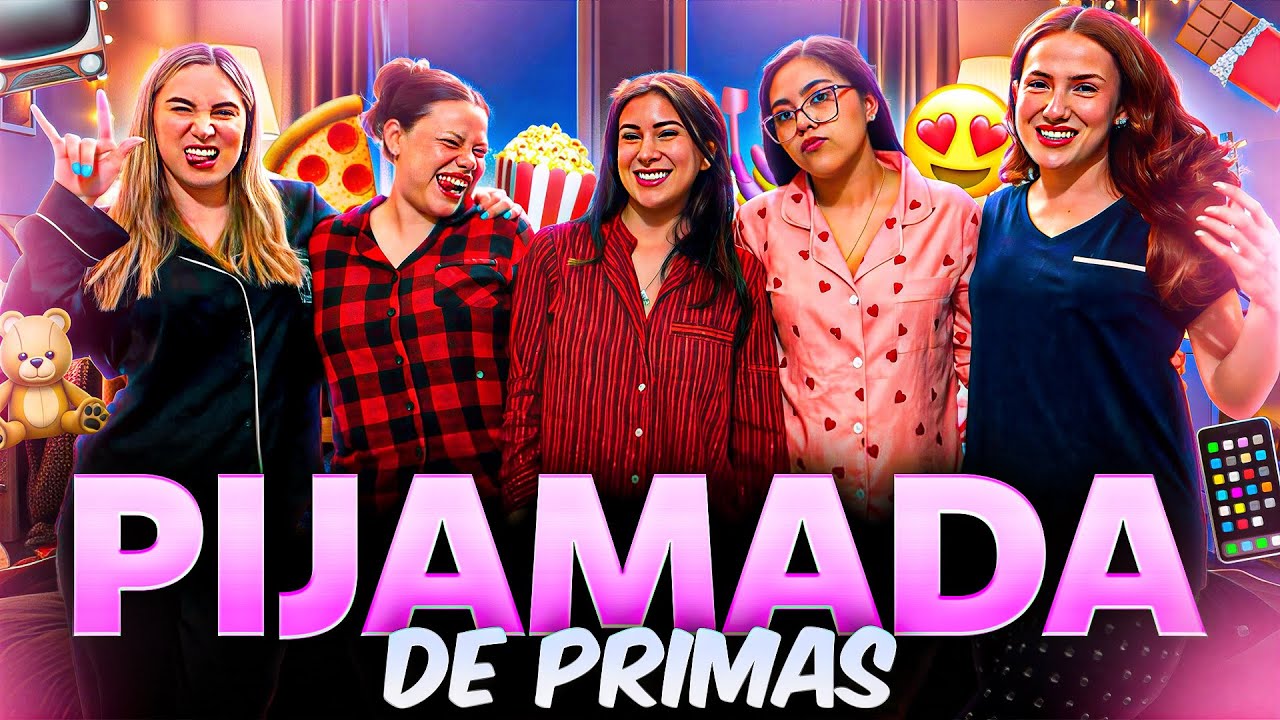 PIJAMADA DE PRIMAS SIN DAFNNE😰🩷  Especial San Valentin | Hermanas JM