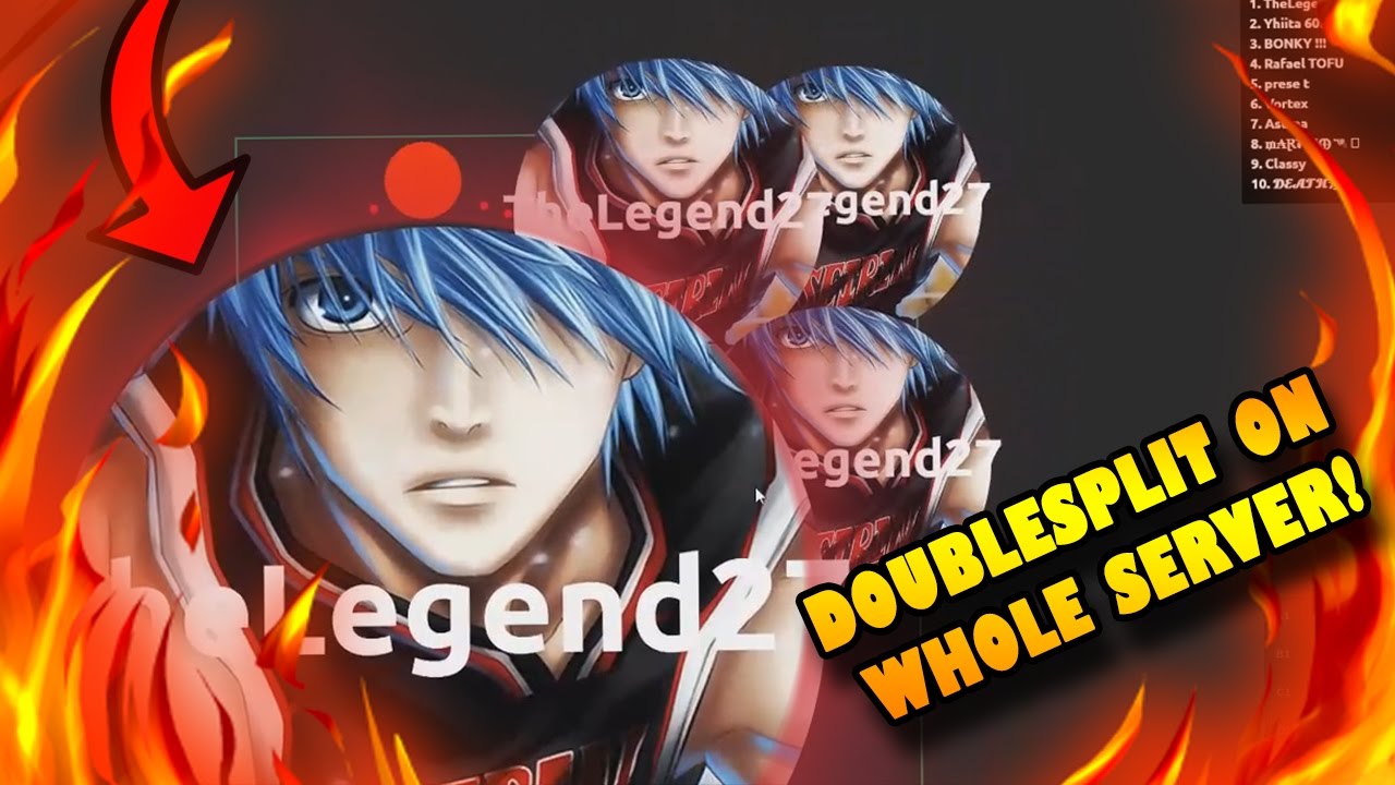 Alis.io DOUBLESPLITTING THE WHOLE SERVER! TROLLING As TheLegend27  - CRAZY DOUBLESPLITS! - Yhiita