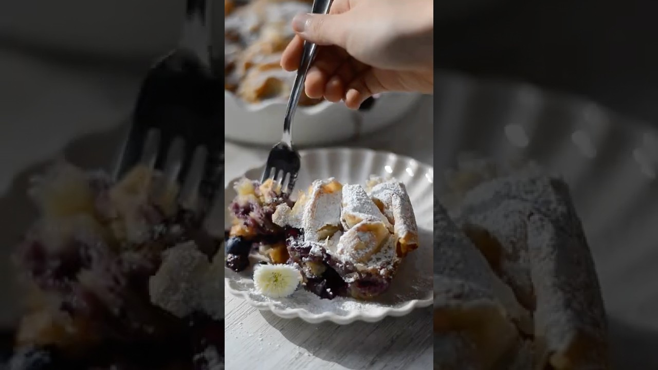 Have you ever heard of a Blueberry Ruffled Milk Pie? 