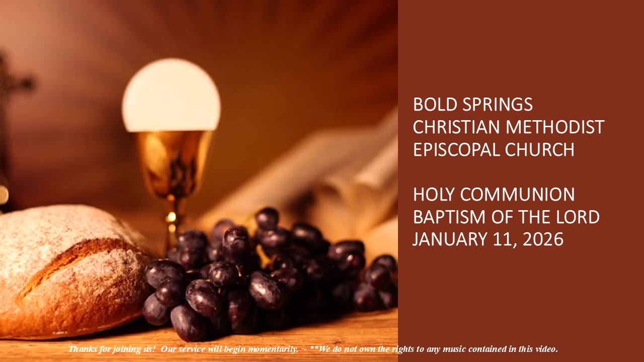 Worship Service – January 11, 2026