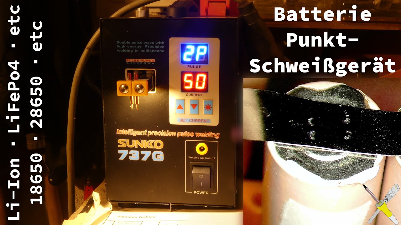 BitBastelei #412 - Sunkko 737G Punktschweißgerät