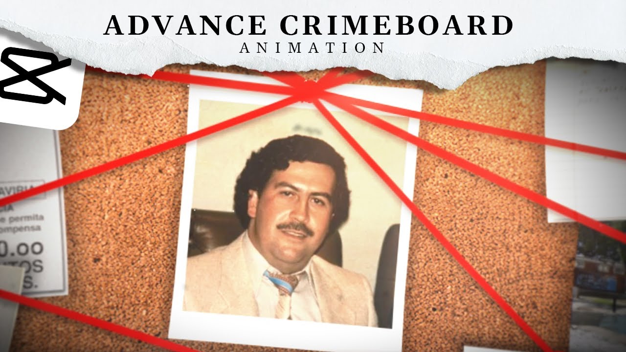 How to create A Professional Crimeboard Animation in Capcut