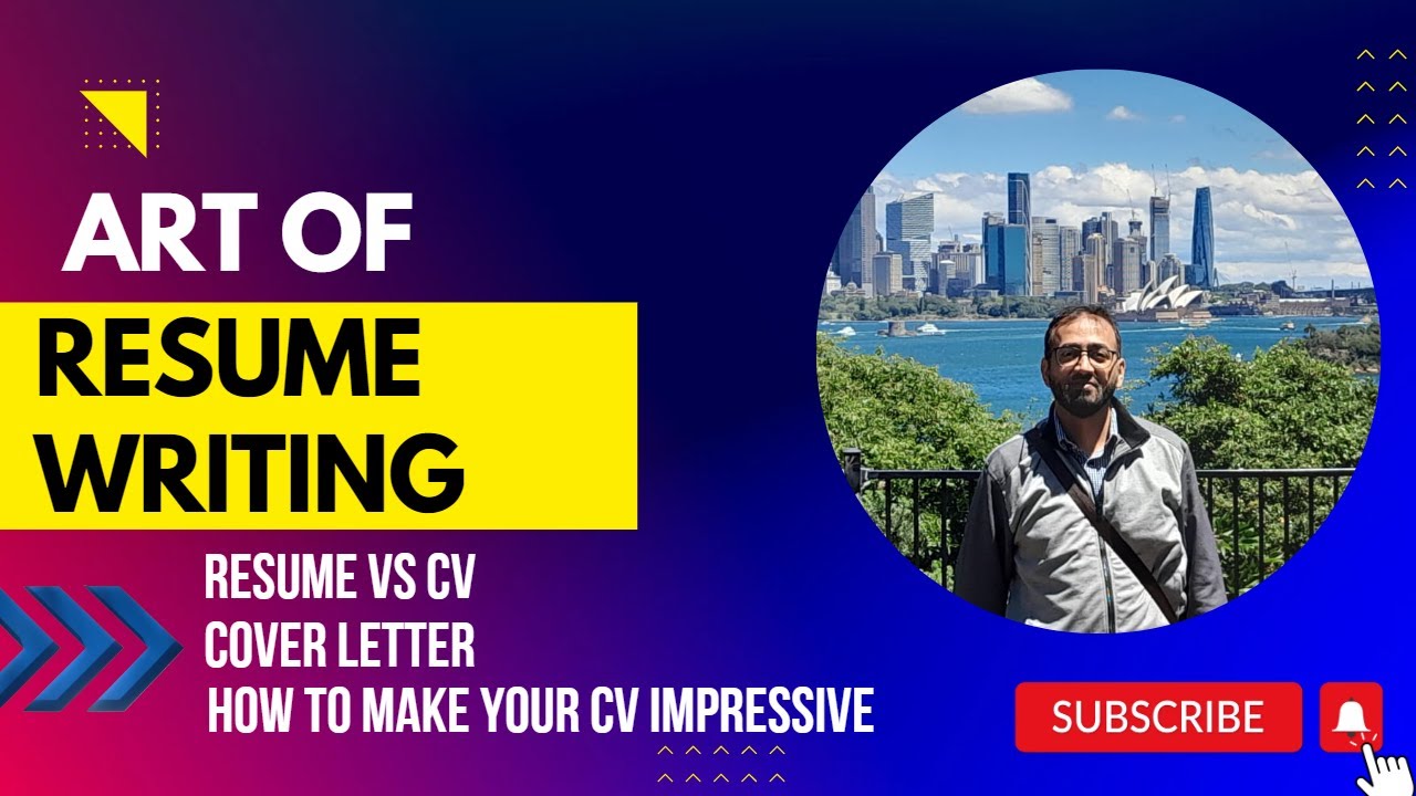 Art of CV Writing - Cover Letter and Resume - Job Advertisement -  Formats for Asia Region - Part 1