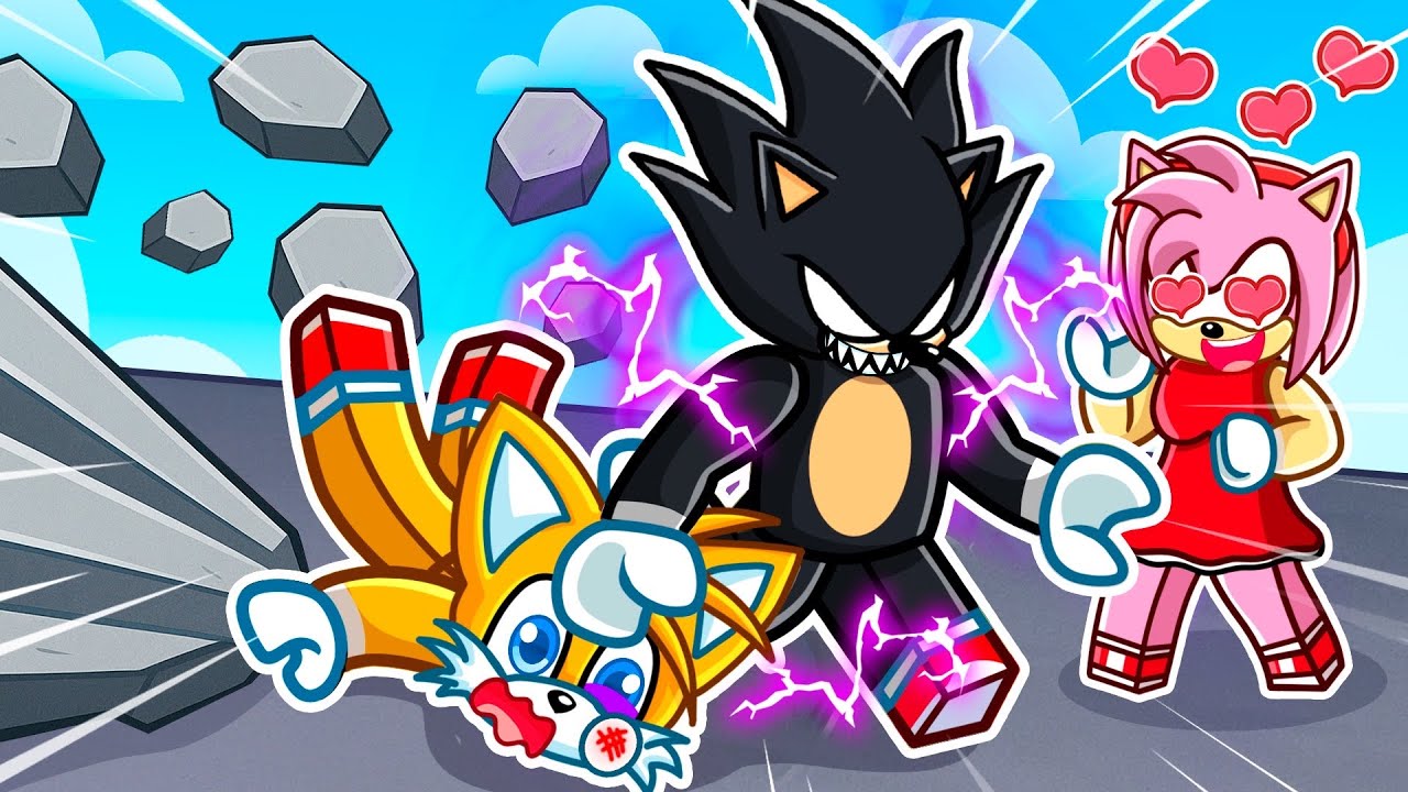 Usé Poderes de DARK SONIC para Impresionar a Mi Enamorada en Roblox!