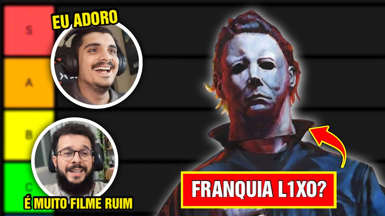 RANKEANDO A FRANQUIA HALLOWEEN - com Lucas do Refúgio Cult