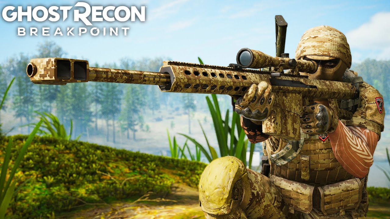 M82 SNIPER SHOWCASE... Ghost Recon Breakpoint Free Roam!