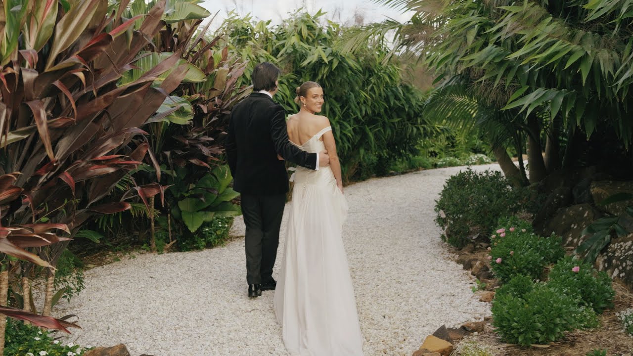 A Tides Estate, Byron Bay Wedding Film - Adam and Steph