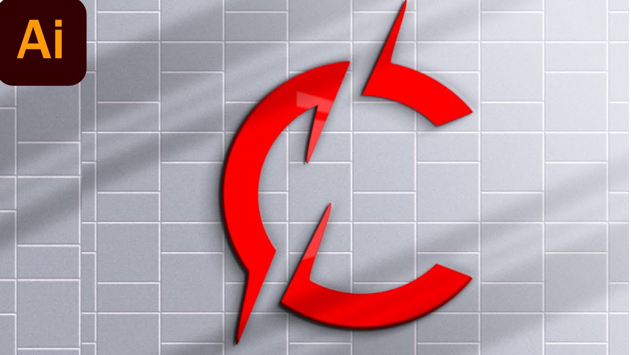 How to Design Letter C Logo in Adobe Illustrator | Modern Vector Logo Tutorial for Beginners