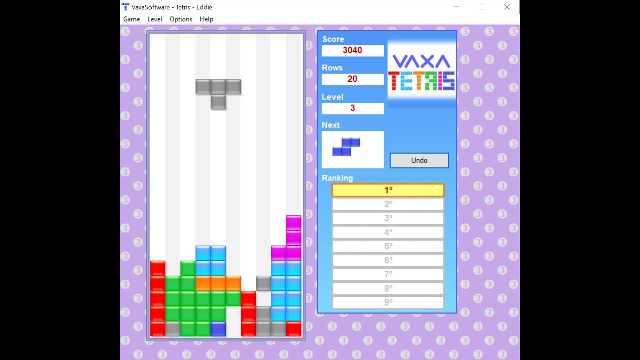 Vaxa Tetris