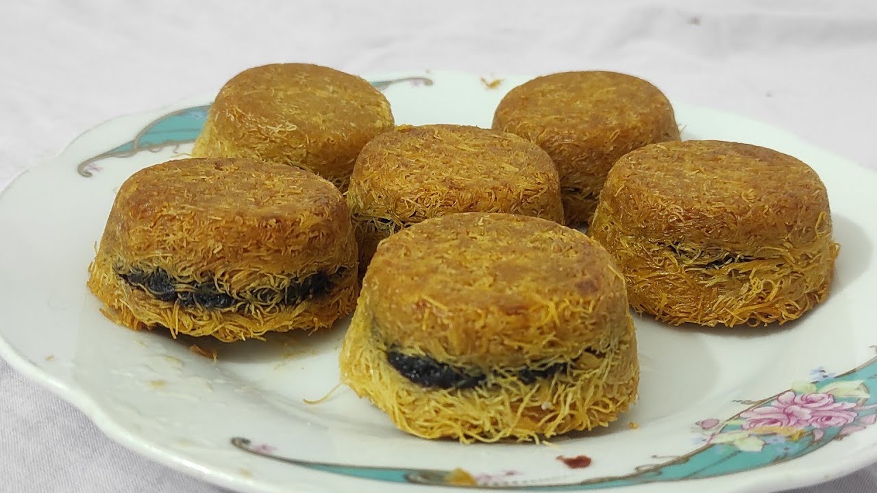 كب كنافه بالعجوه/الكنافه بالعجوه و سر المحلات /الطعم حكايه 👌