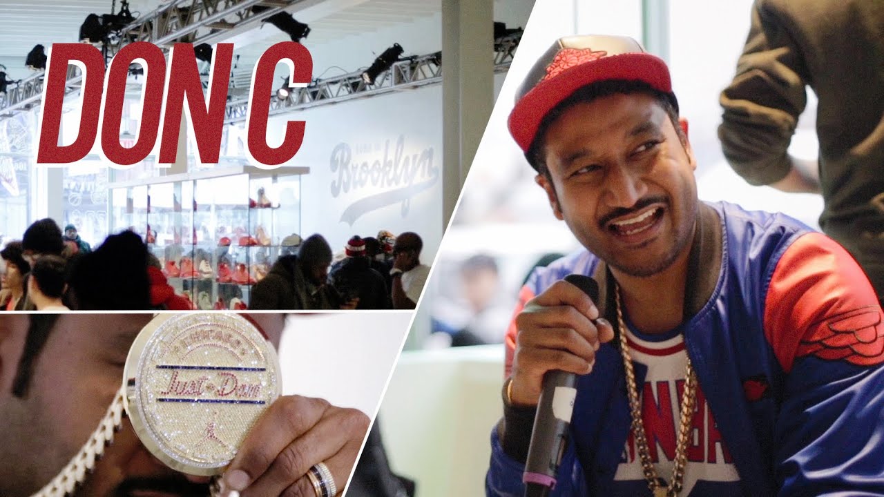 Don C Talks Jordan x Just Don Collab at 166 Flatbush - Brooklyn, NY