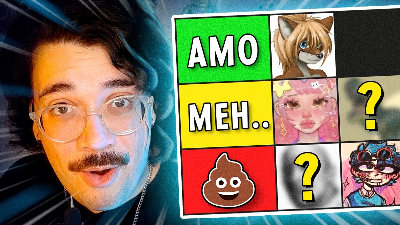 QUAL O MELHOR ESTILO DE DESENHO? - Tier list de estilos de arte 🎨🎥