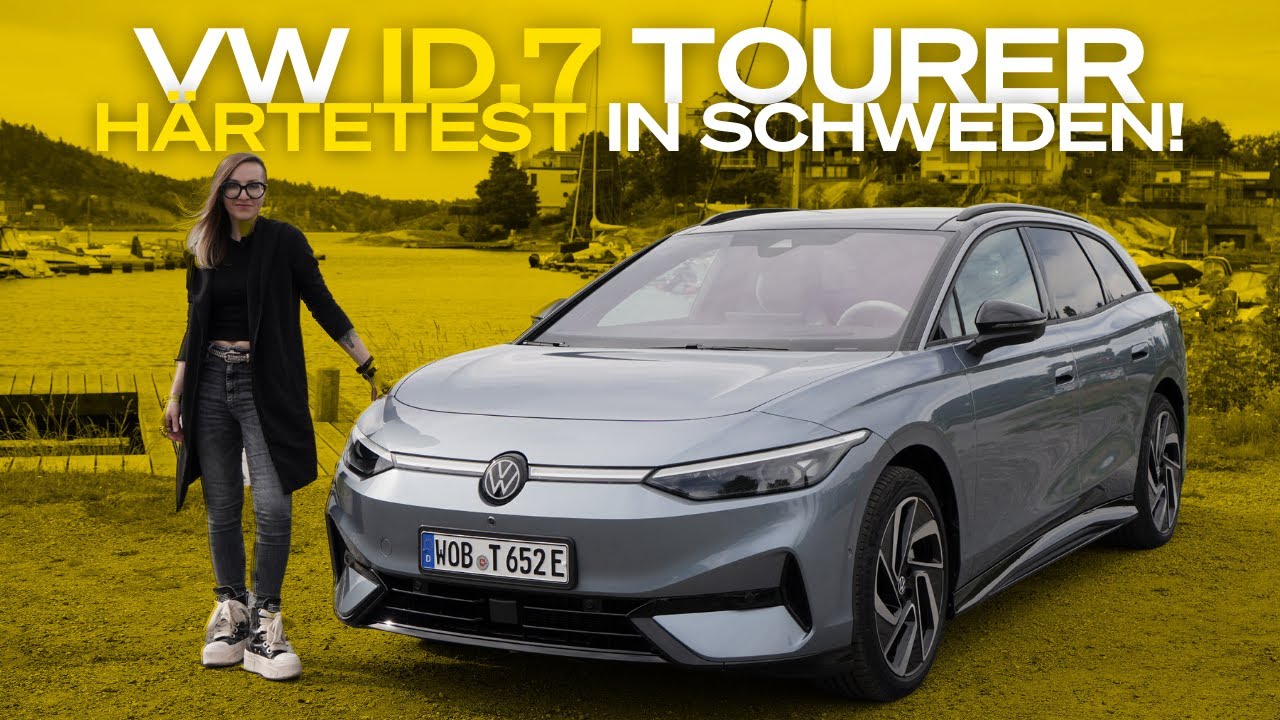 700 km Reichweite! Roadtrip durch Schweden mit dem VW ID.7 Tourer | Motorvision (neue autos, e-auto)
