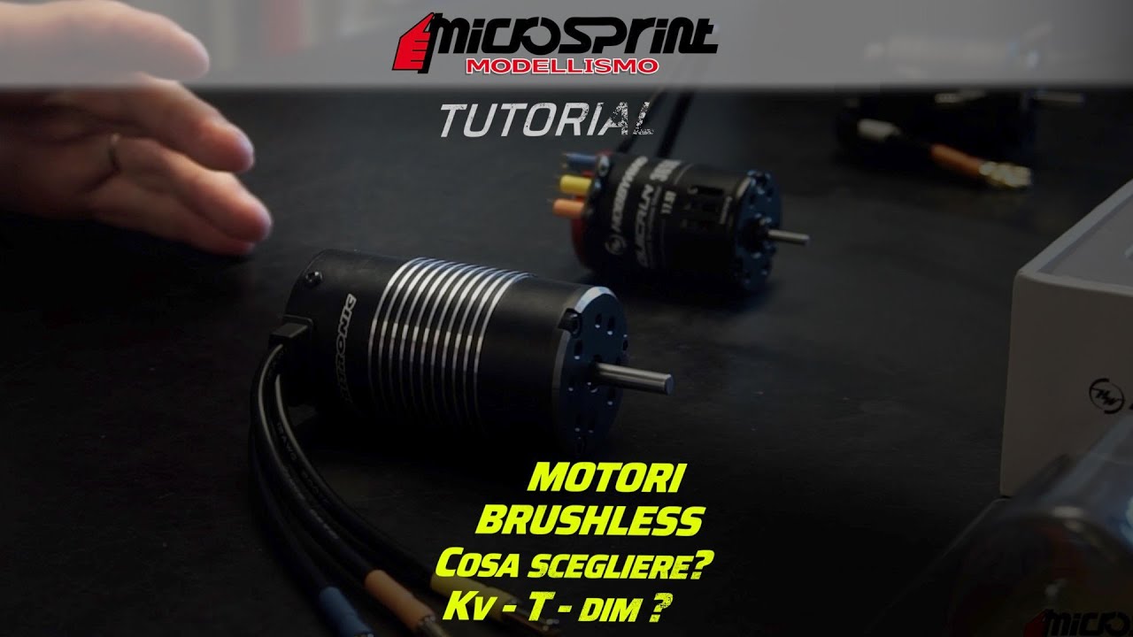 motori BRUSHLESS ? consigli cos'è il valore : kv   T   DIM