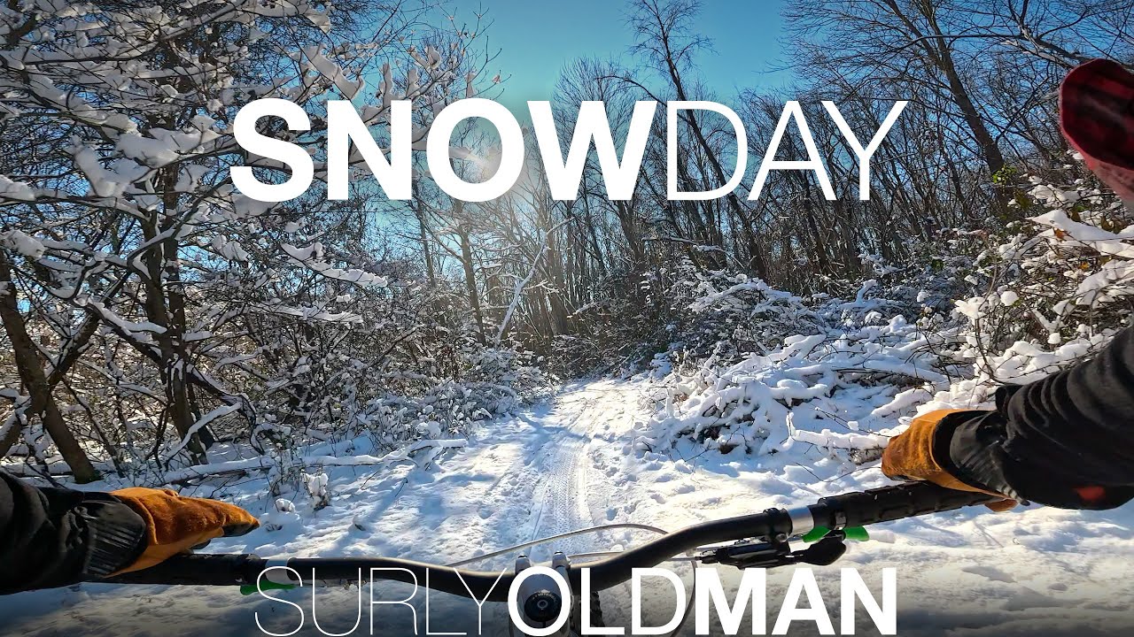 Snow Globe Trails - An Absolutely Stunning Fatbike Day