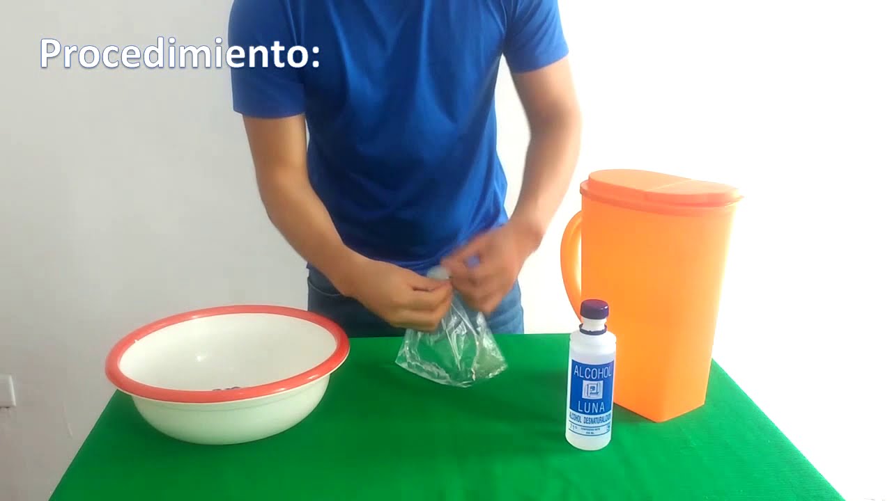 Experimento de evaporaci&oacute;n (vaporizaci&oacute;n) | Cambios de estado de la materia | Experimento casero