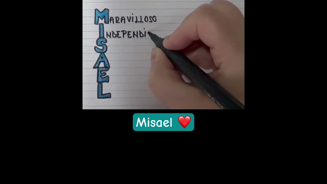 Significado del nombre MISAEL #nombre #significado #misael