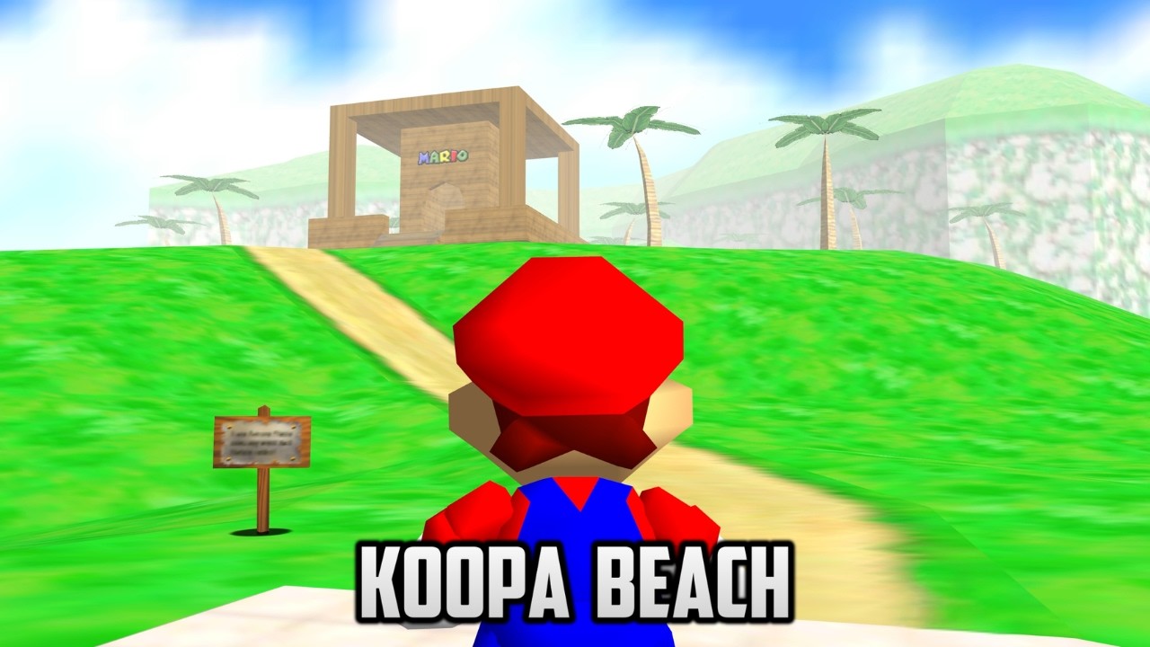 ⭐ Super Mario 64 - Koopa Beach - Longplay