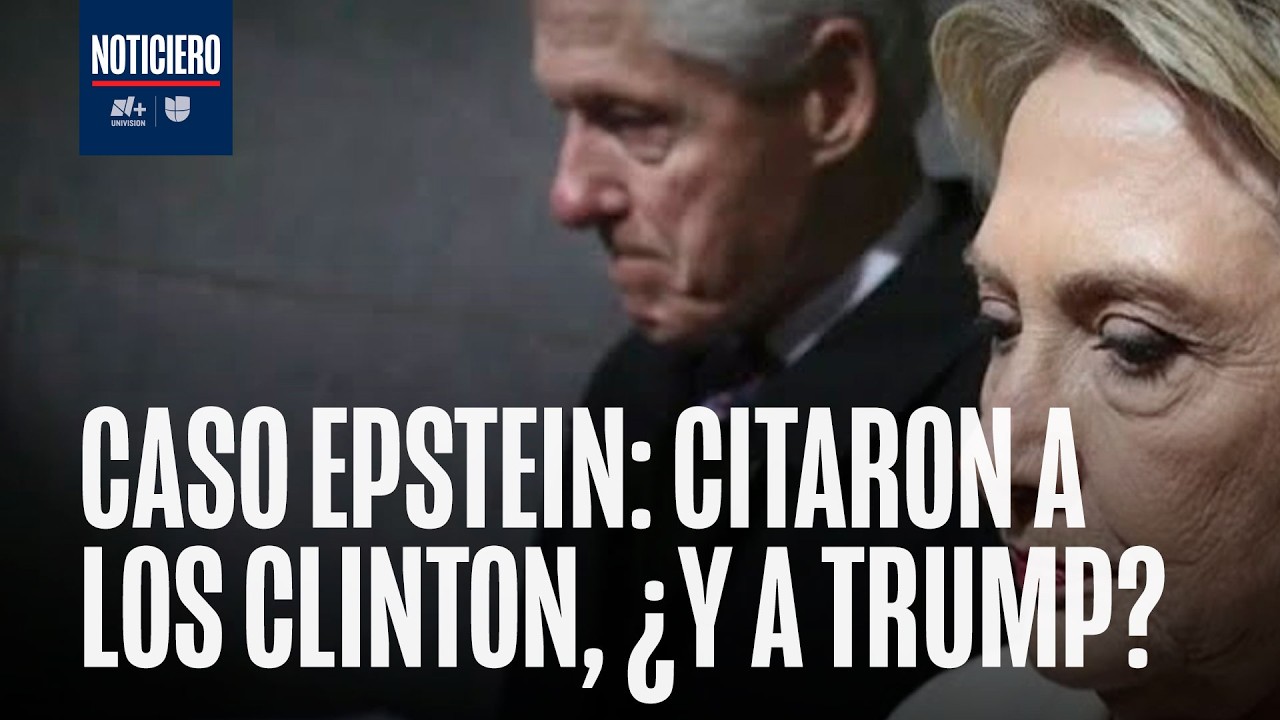 Caso Epstein | ¿Efecto bumerán? Testimonio de los Clinton abre puerta para citar a Trump al Congreso