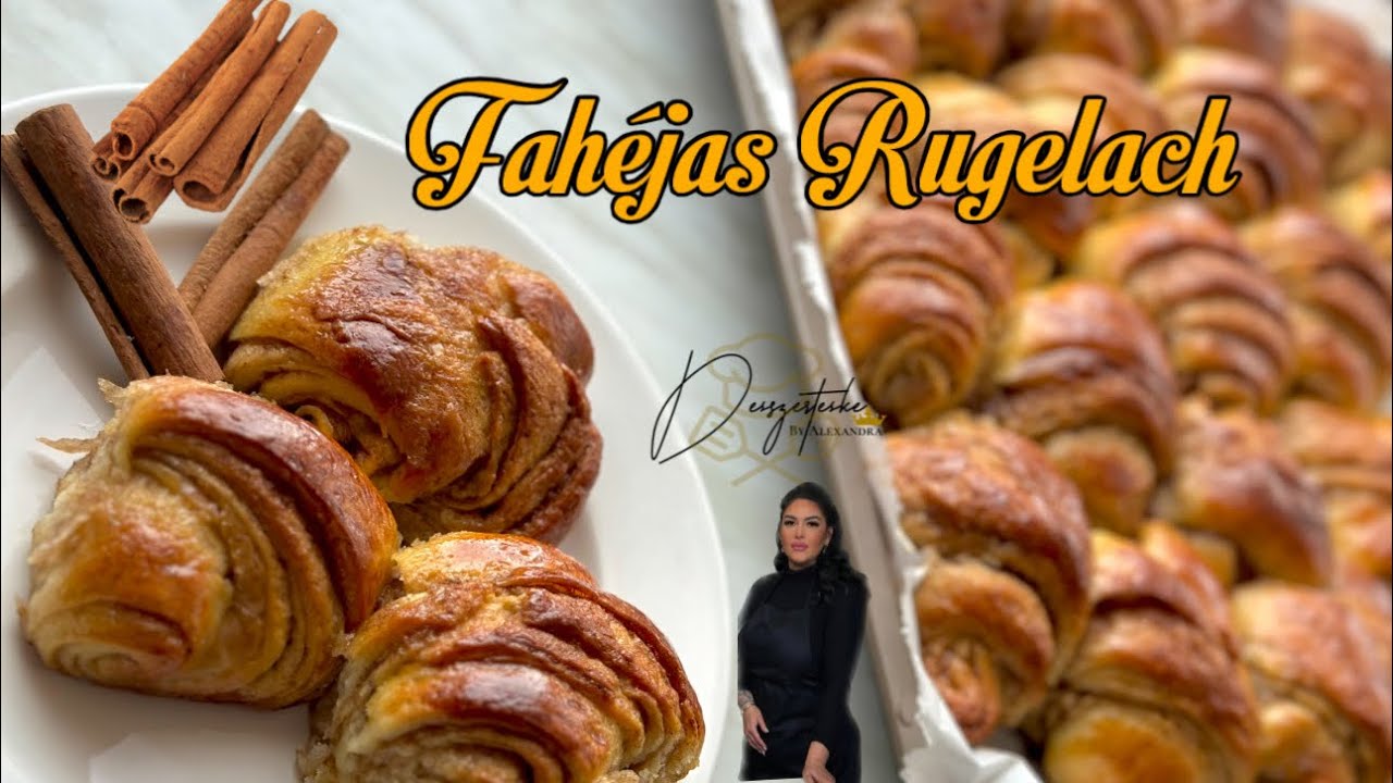 Fah&eacute;jas Rugelach ☺️Sok szeretettel ❤️ #főz&eacute;s #viral #nekedbelegyen #like #food #mutimiteszel #s&uuml;t&eacute;s 