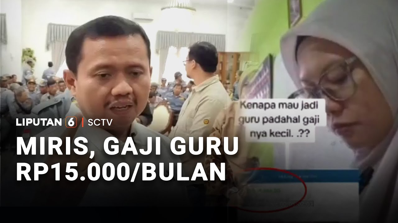 Miris, Seorang Guru PPPK Paruh Waktu Menerima Honor Pertamanya Sebesar Rp15 ribu | Liputan 6