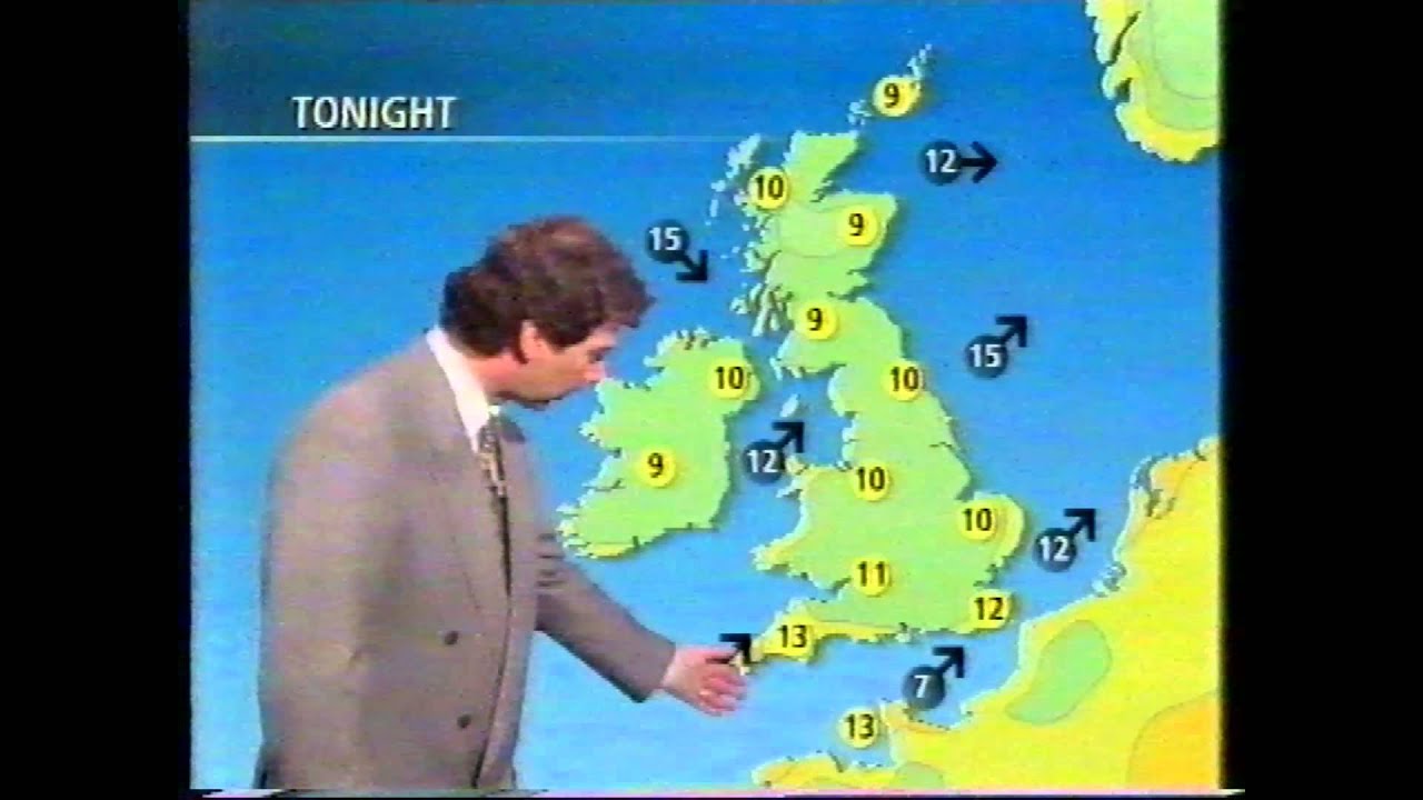 BBC Weather 3rd August 1993