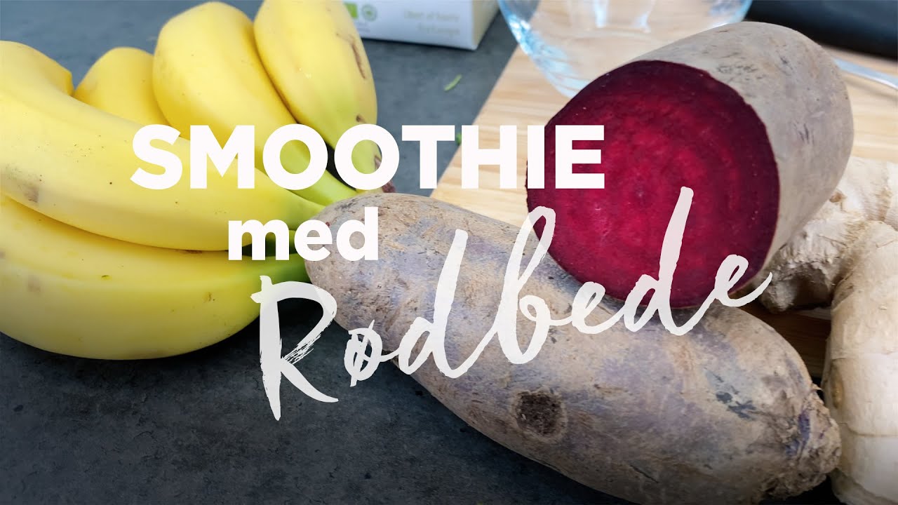Smoothie med r&oslash;dbede p&aring; Vitamix Ascent a2500 | Mads Bo blender en r&oslash;dbedesmoothie