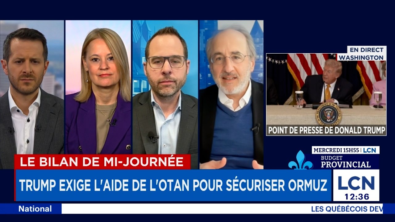 Trump demande l’aide d’alliés: «Ça s’ajoute aux contradictions qu’on voit dans cette guerre»