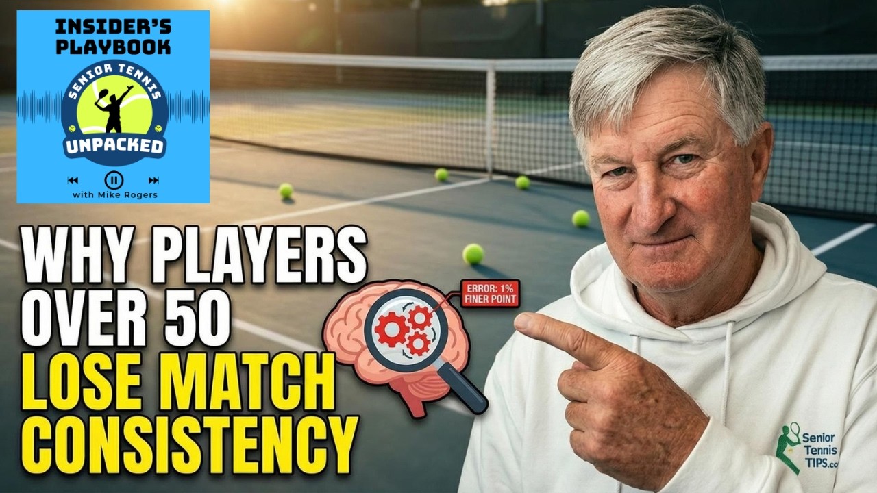 Senior Tennis Strategy: Smarter Play With Heady Tennis Insights I Kevin McCarthy