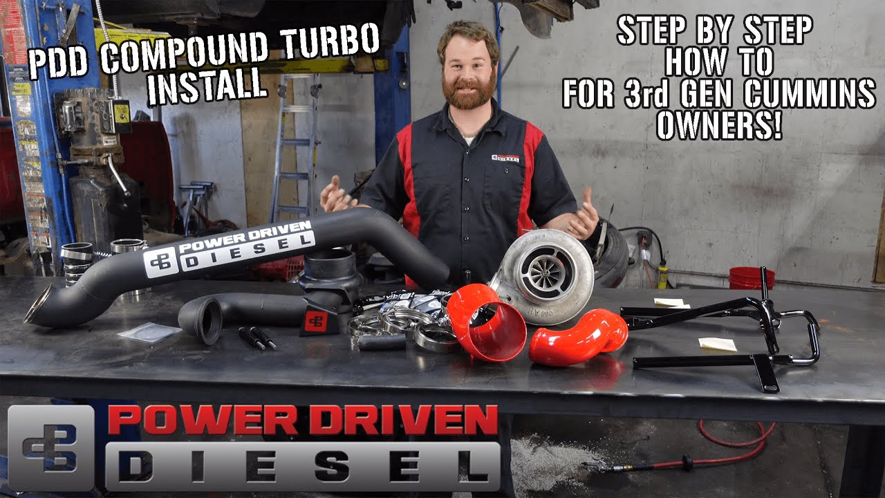 How to Install a Cummins Compound Turbo | 3rd Gen Dodge Ram | Power Driven Diesel