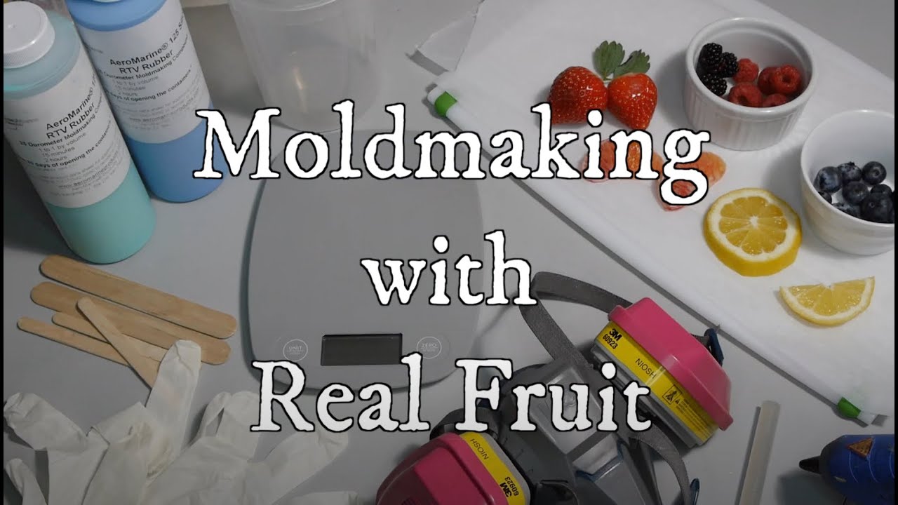 Moldmaking with Real Fruits