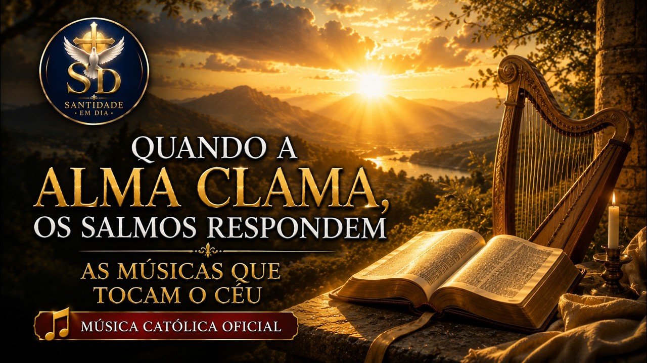 🔥 QUANDO A ALMA CLAMA, OS SALMOS RESPONDEM | Músicas Inspiradas nos Salmos que Tocam o Céu 🙏🎶