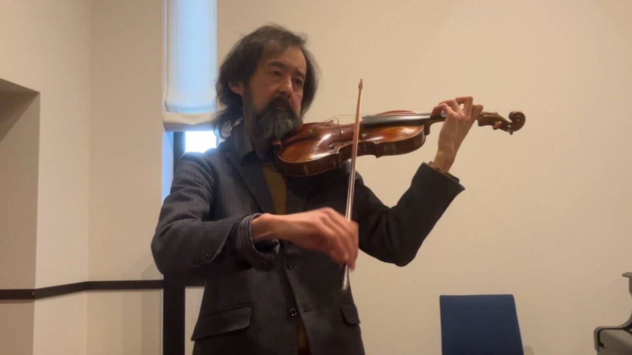 クロイツェル13番のエチュードでのウォームアップ。シゲ・ヴァイオリンチャンネル/The warm up using Kreutzer,no.13.SZIGE Violin   