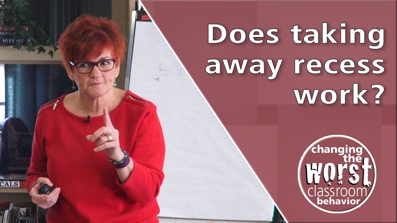 Does taking away recess work?