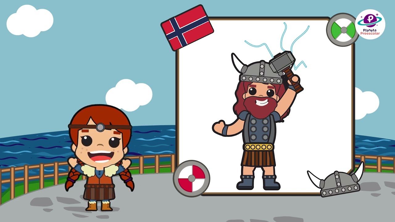 ⚡ La Leyenda de Thor: El Dios del Trueno | Video infantil