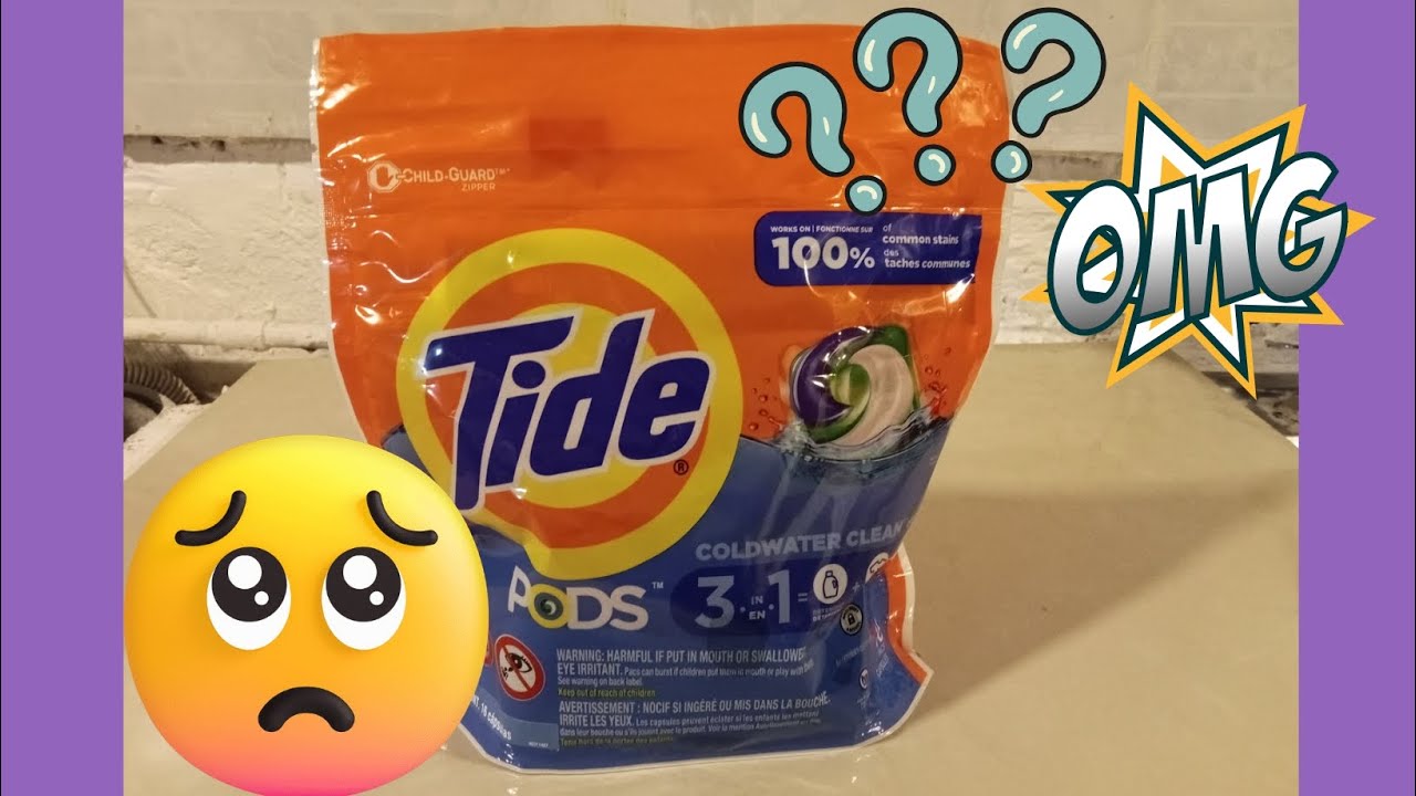 Cápsulas  de Tide ¿realmente limpiarán? 🤔Reseña completa en rutina de lavado