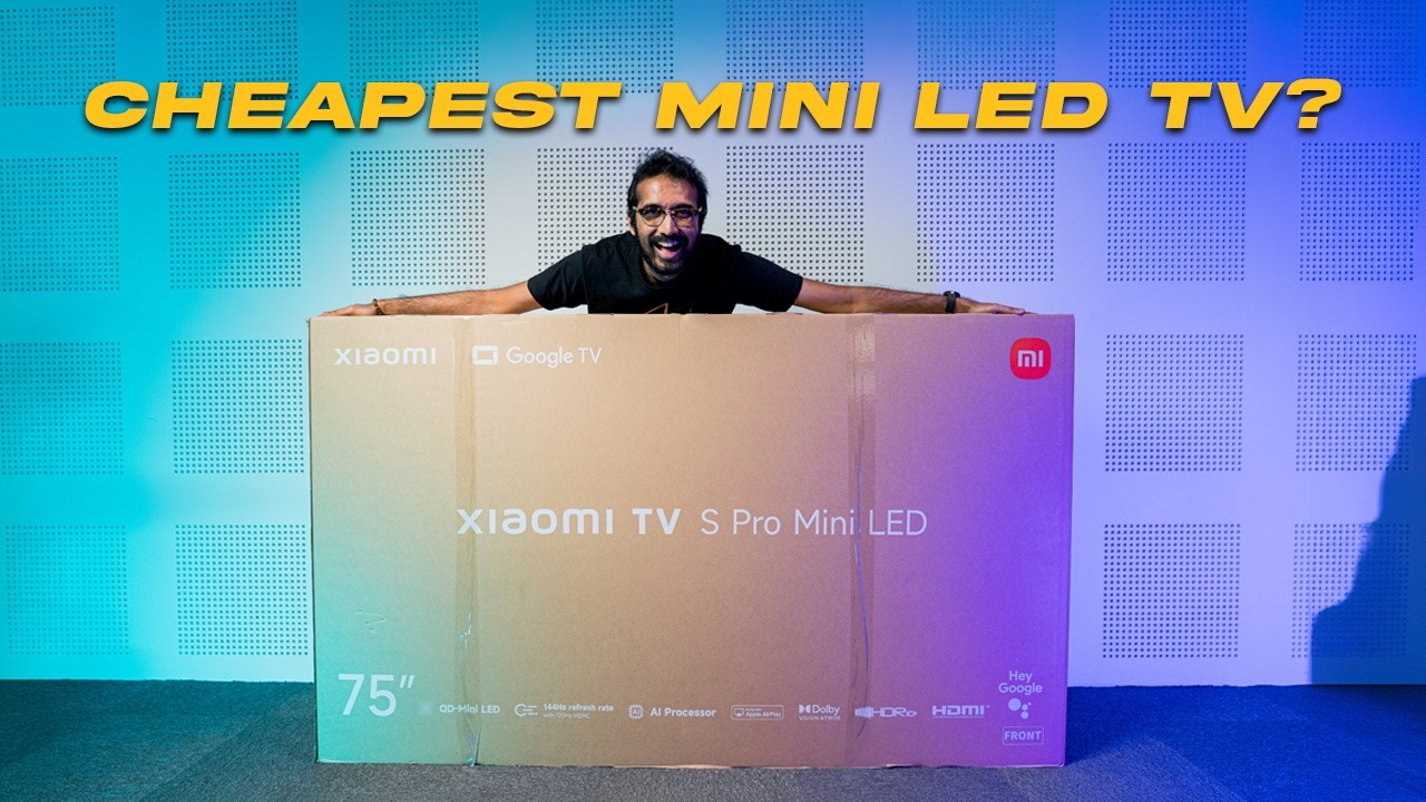 Не покупайте телевизор Samsung, пока не увидите это! | Распаковка Xiaomi TV S Pro Mini LED 75