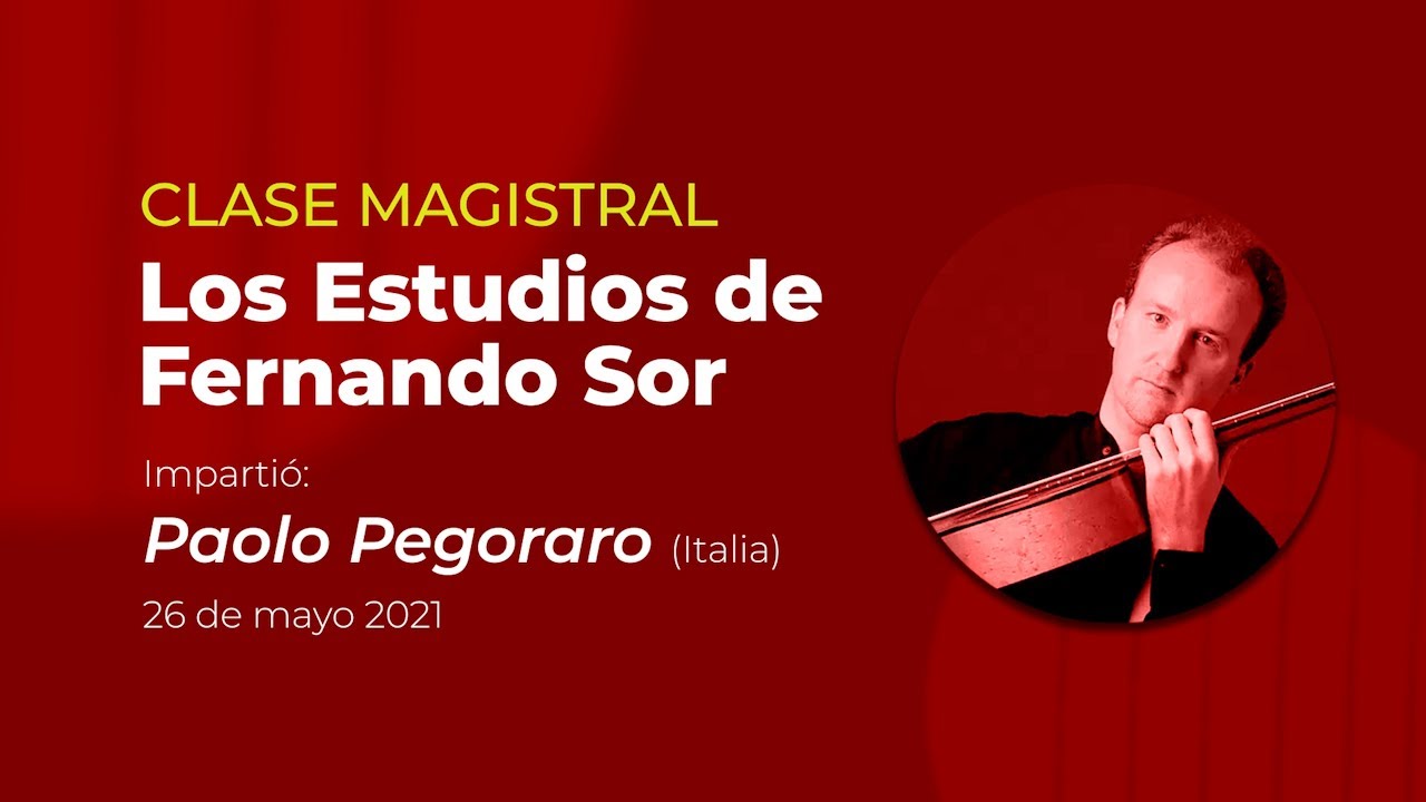 Clase magistral Paolo Pegoraro GUITUNAM 2021