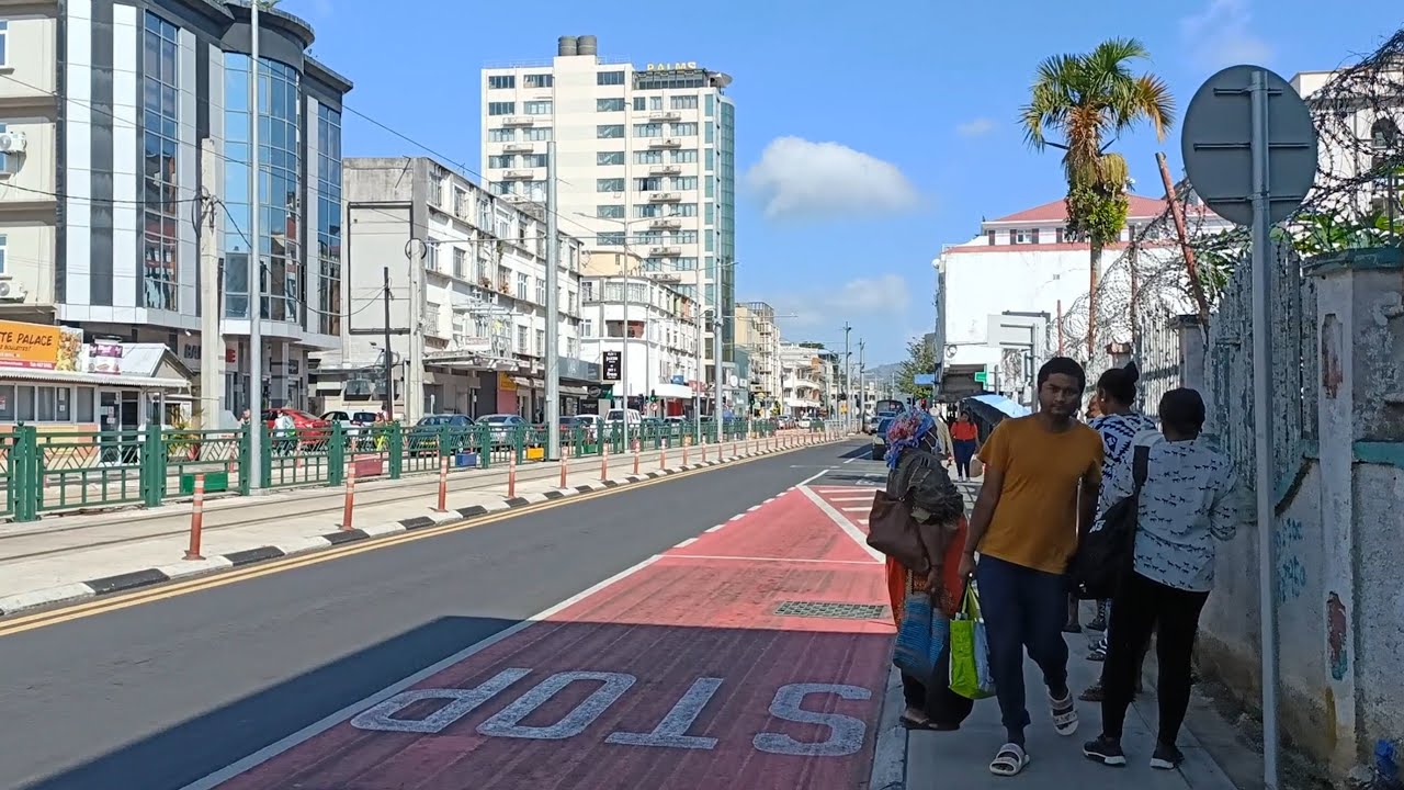 St Jean to Quatre bornes on Walk | Mauritius ( English Subtitles)