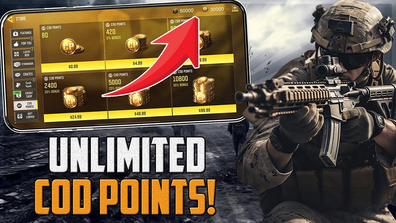 Call of Duty Mobile Hack/Mod Apk - How To Get Unlimited CP Points in CODM - (iOS, Android) Free CP
