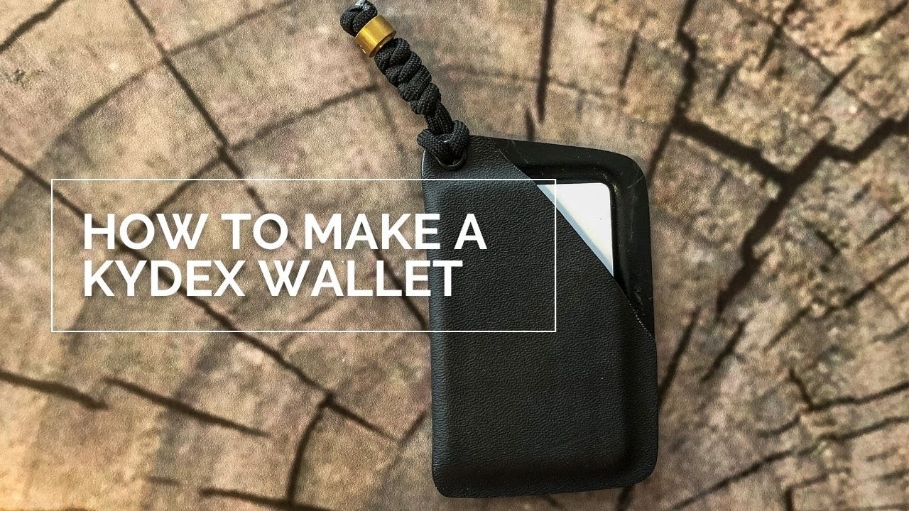Как сделать кошелек из Kydex *Переделка!!!!*