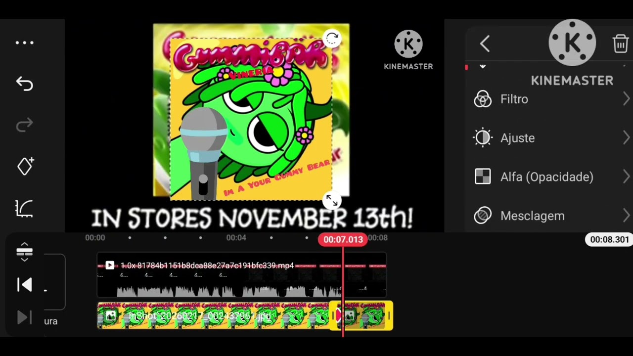 Gummy Bear Stores Logo Remake Kinemaster Speedrun x12 Speed