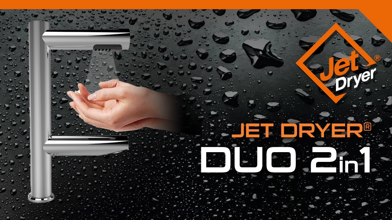 Tryskový vysoušeč v baterii Jet Dryer DUO