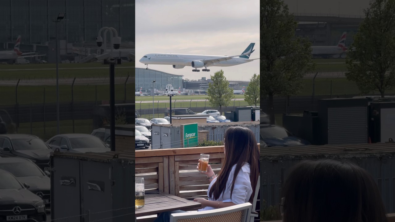 Cathay Pacific A350-1000 😍✈️ #aviation #planespotting