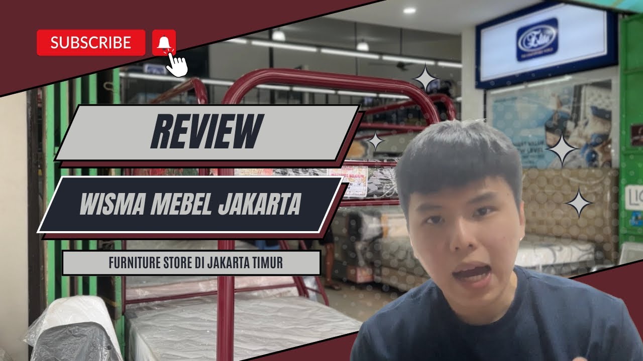 Review Toko Mebel Wisma Mebel Jakarta  Jual Kasur, Lemari, Meja Makan, Rak TV #furniture