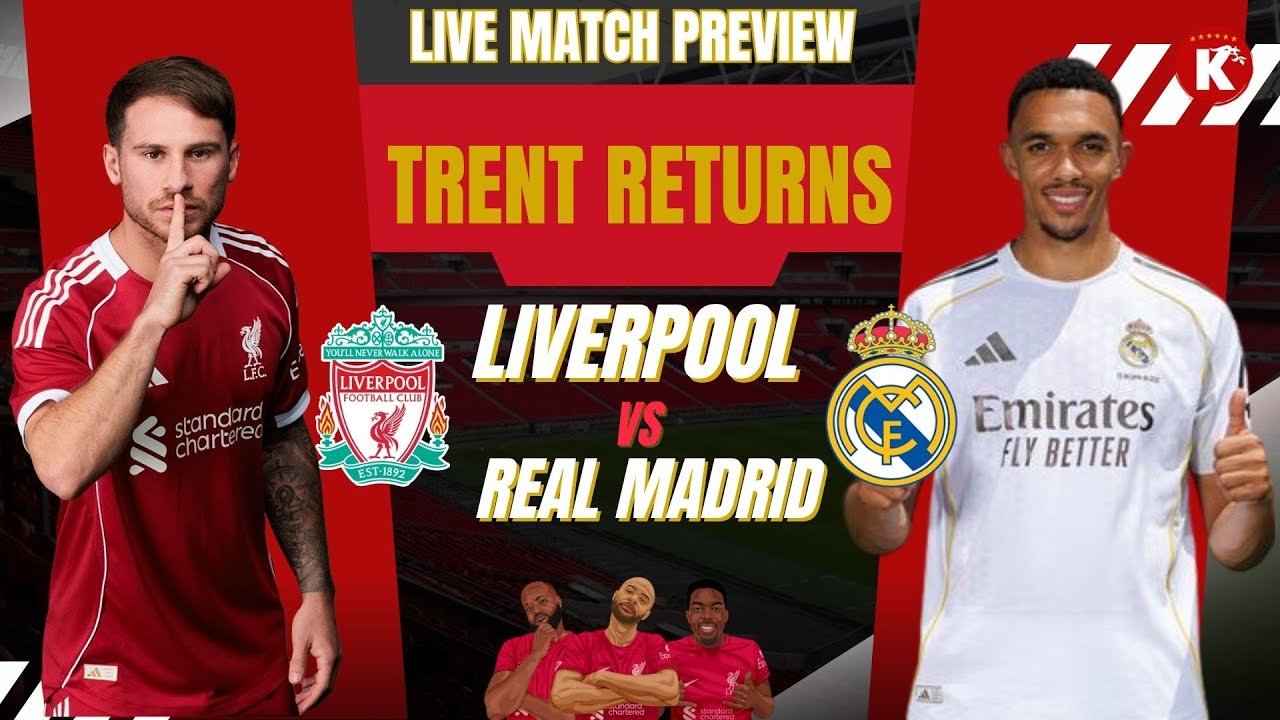 CAN LIVERPOOL BEAT REAL MADRID AGAIN? | LIVERPOOL VS REAL MADRID | UCL MATCHDAY 4 | LIVE PREVIEW